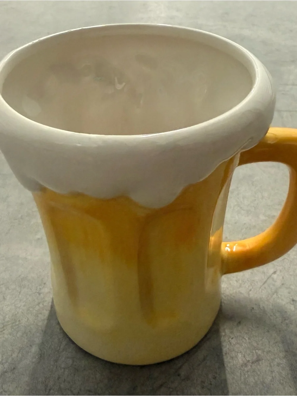 Pier 1 Imports Ceramic Mug (Made to look like Beer Mug)